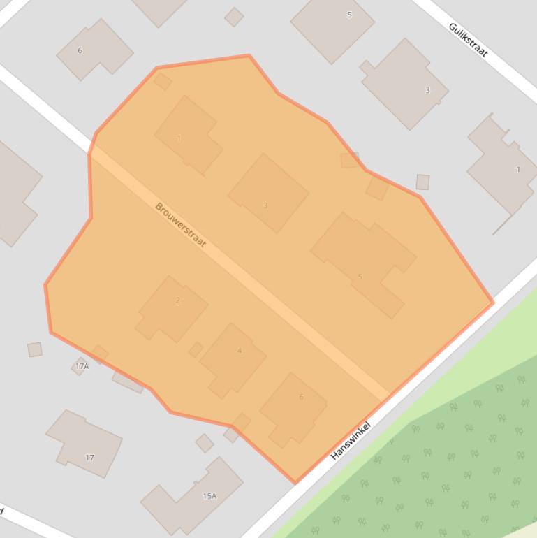 Kaart van postcodegebied 6151BK.