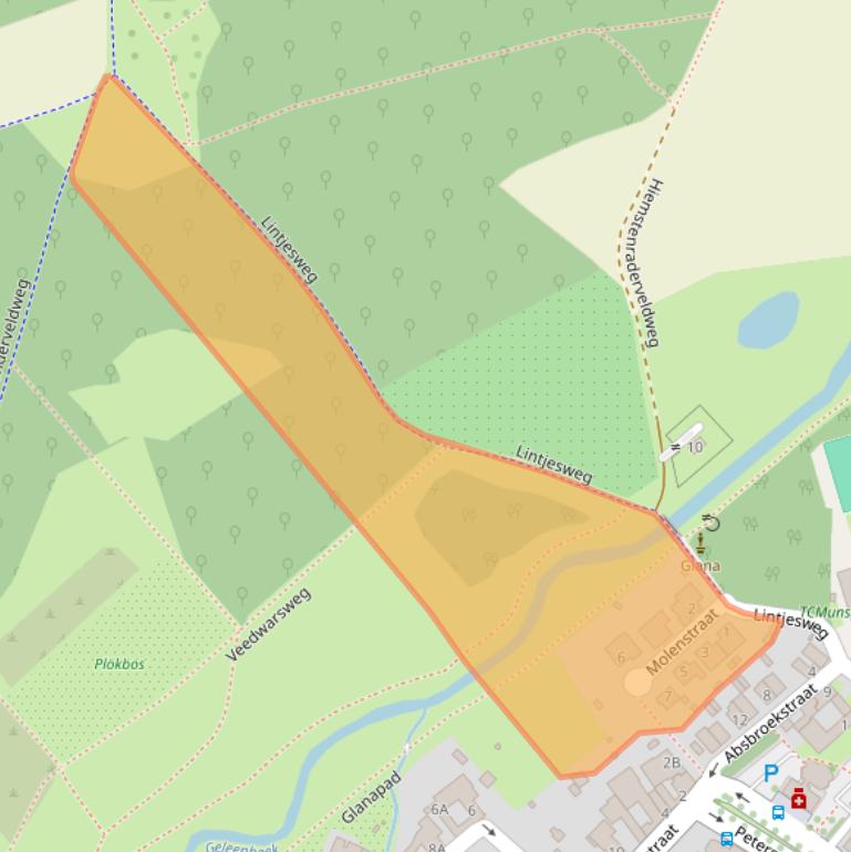 Kaart van postcodegebied 6151CX.