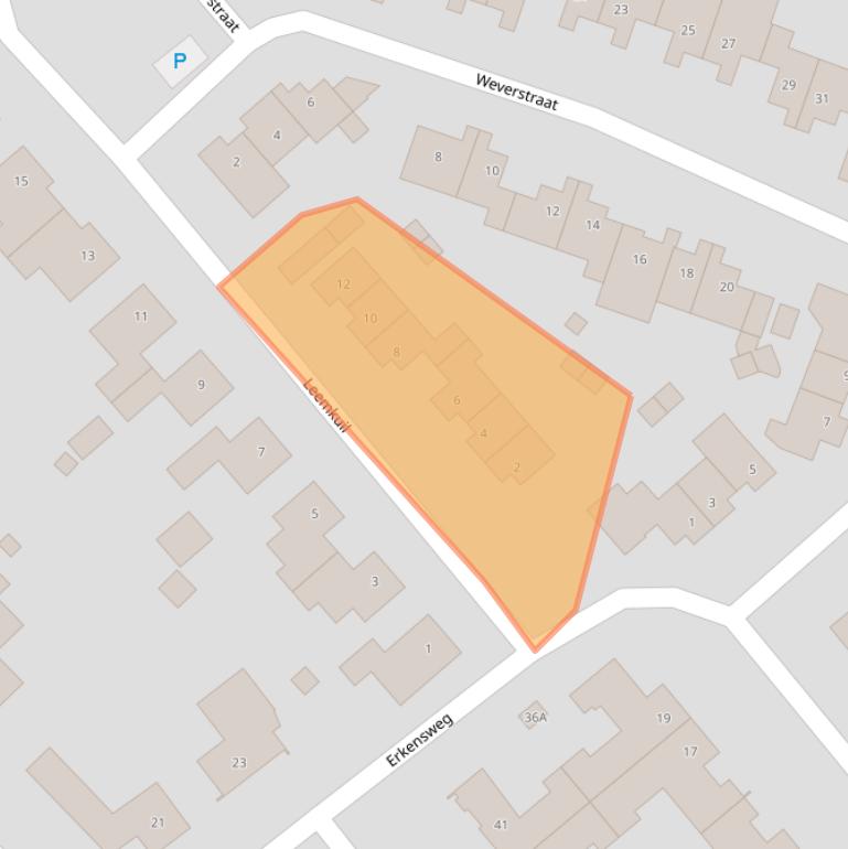 Kaart van postcodegebied 6151DB.