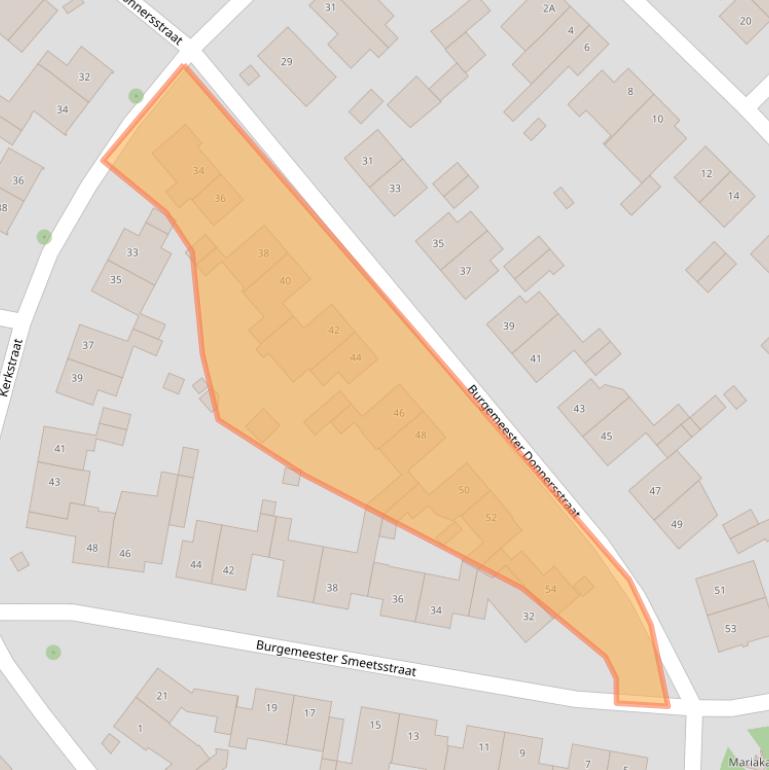 Kaart van postcodegebied 6151EN.