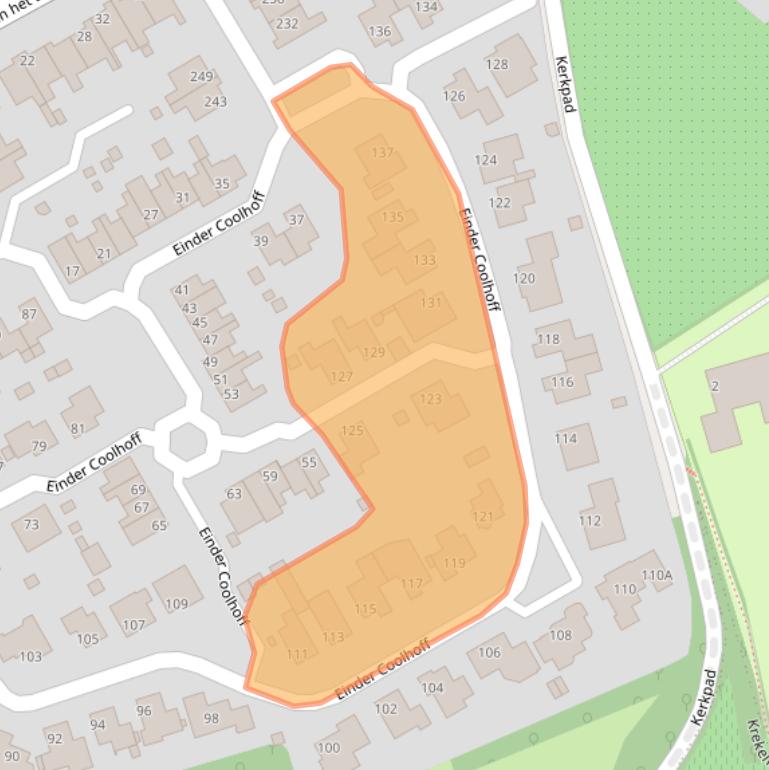 Kaart van postcodegebied 6155JG.