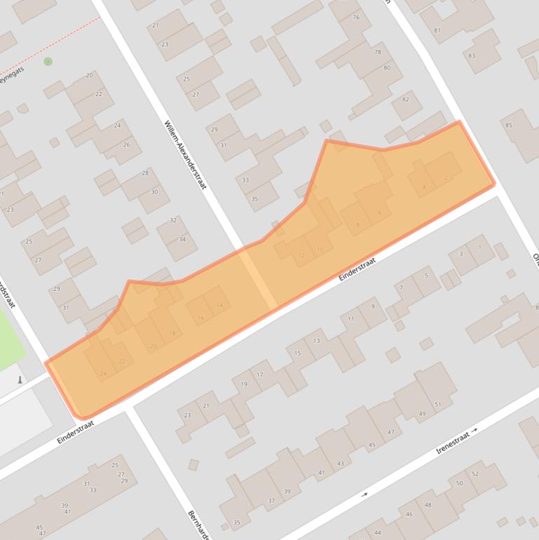 Kaart van postcodegebied 6155LJ.