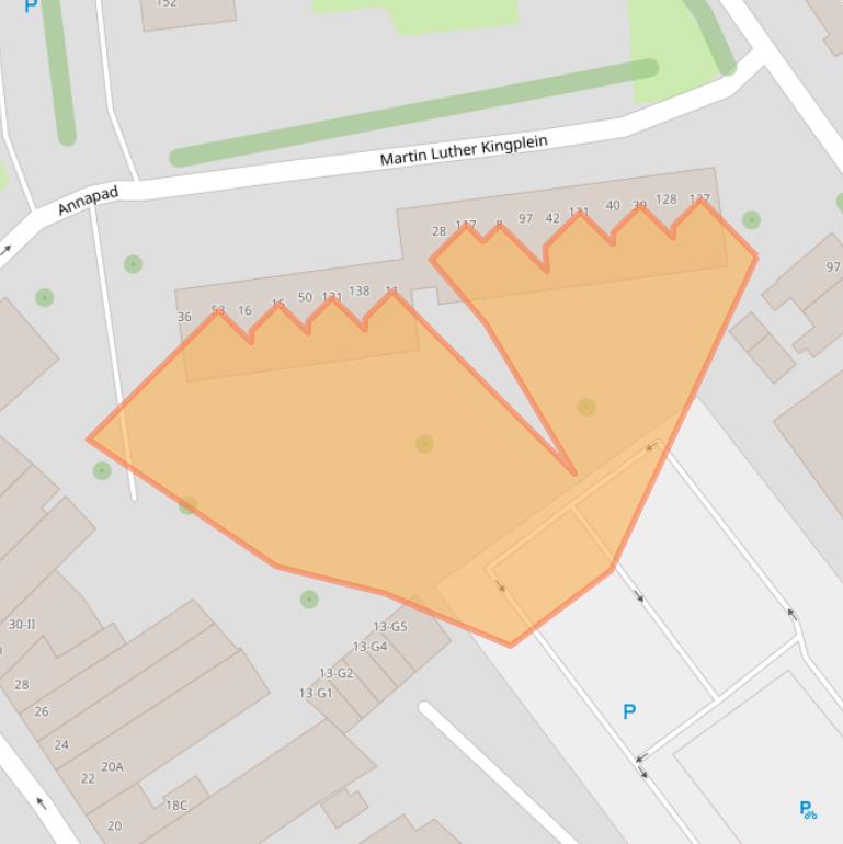Kaart van postcodegebied 6161HA.