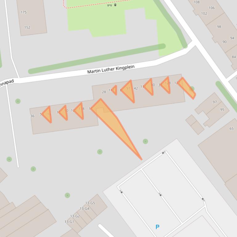 Kaart van postcodegebied 6161HB.