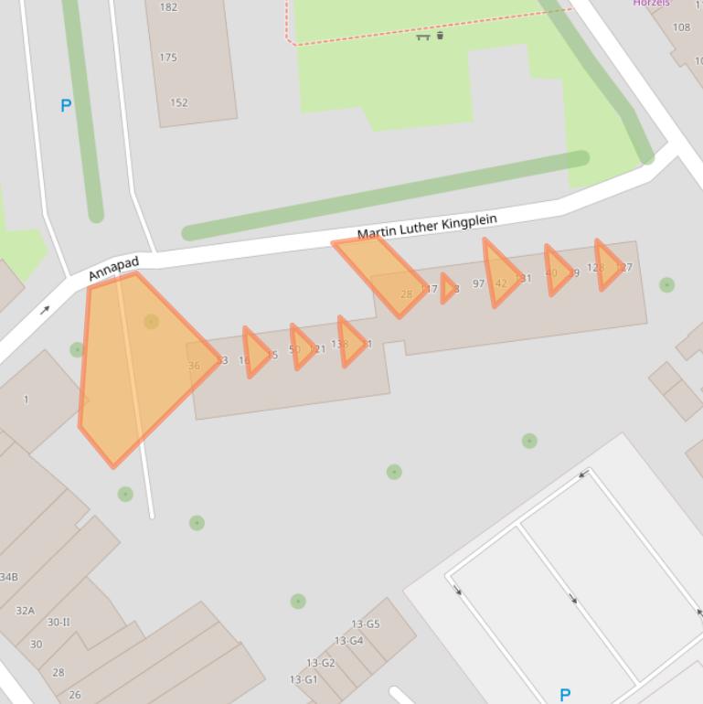 Kaart van postcodegebied 6161HD.