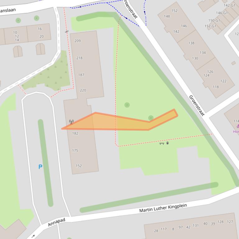 Kaart van postcodegebied 6161HK.