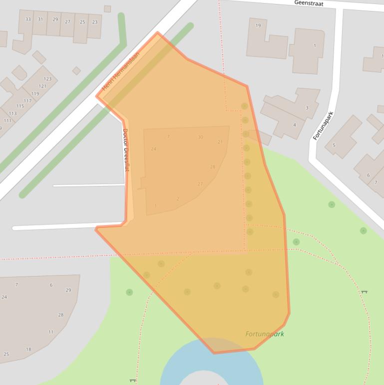 Kaart van postcodegebied 6162EJ.