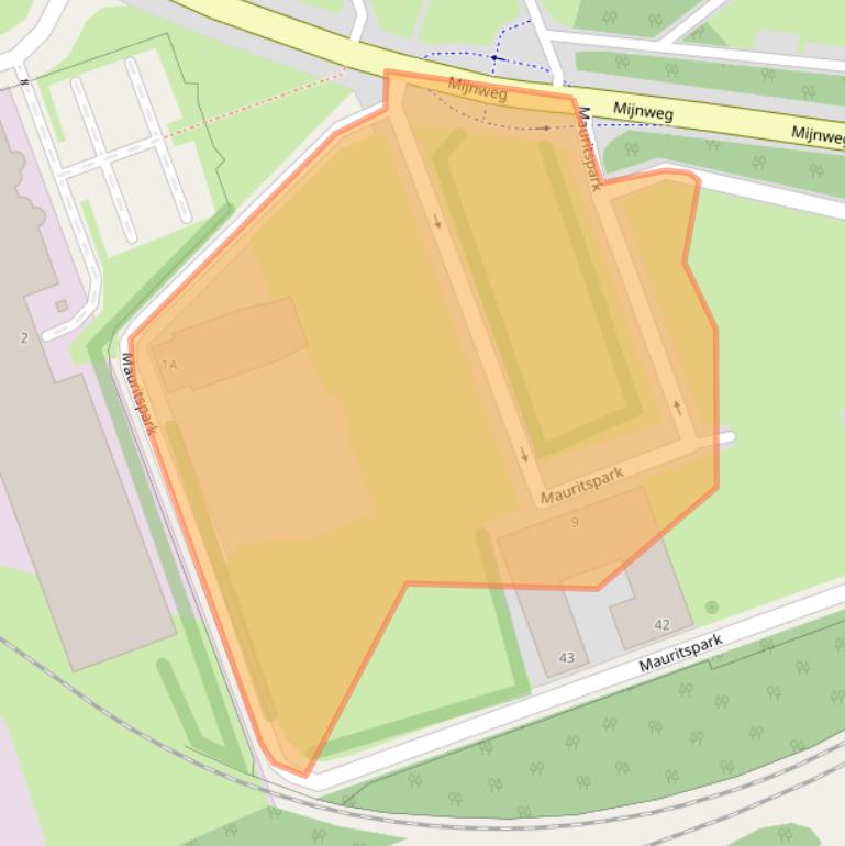 Kaart van postcodegebied 6163HM.