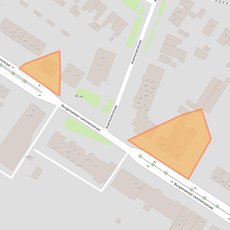 Kaart van postcodegebied 6163JR.