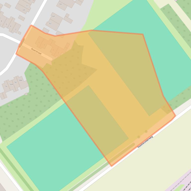 Kaart van postcodegebied 6163KS.