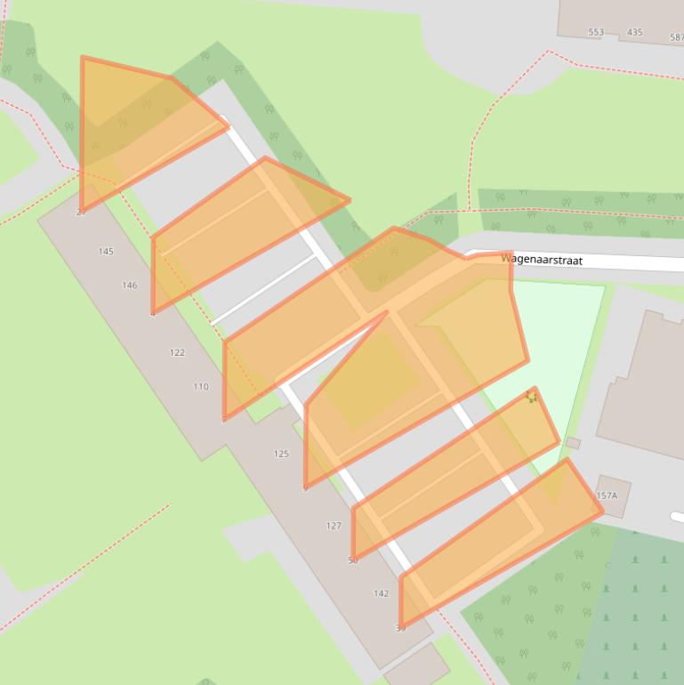 Kaart van postcodegebied 6164XL.