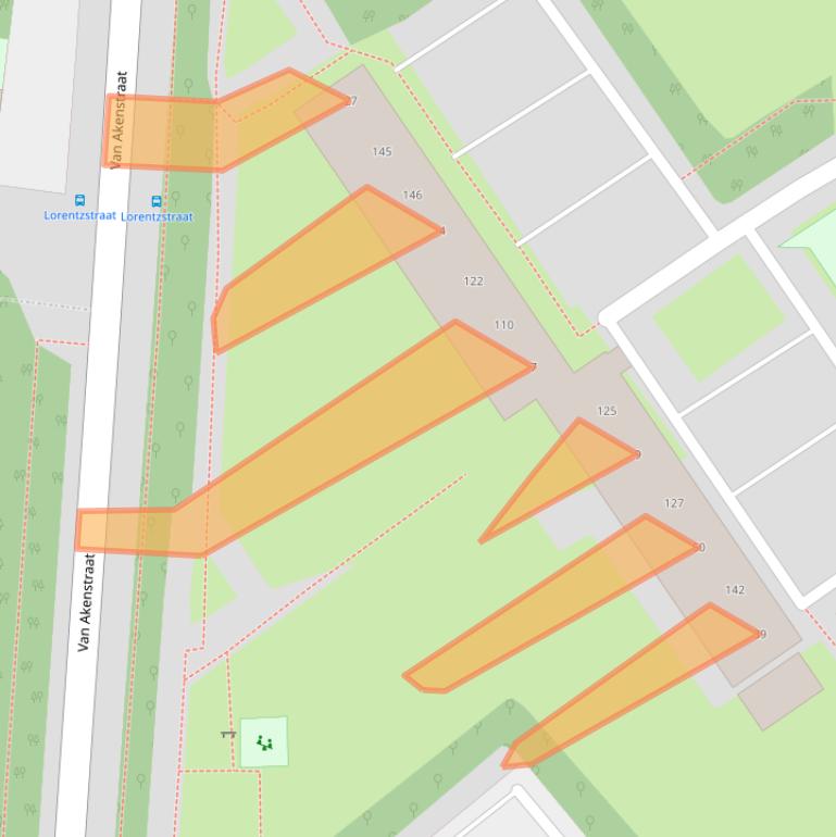 Kaart van postcodegebied 6164XN.