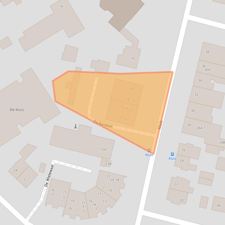 Kaart van postcodegebied 6165SB.