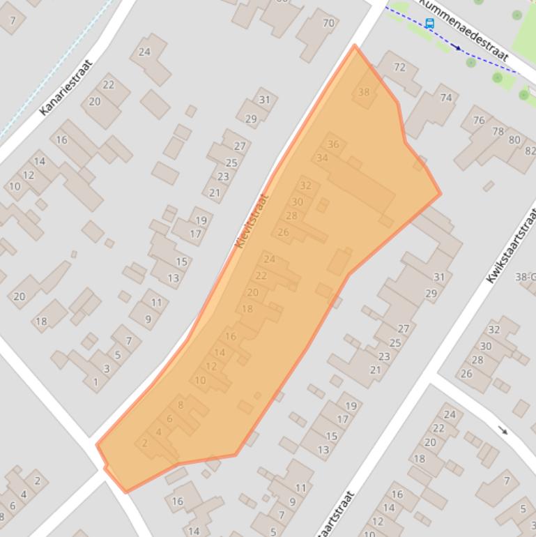 Kaart van postcodegebied 6165SK.