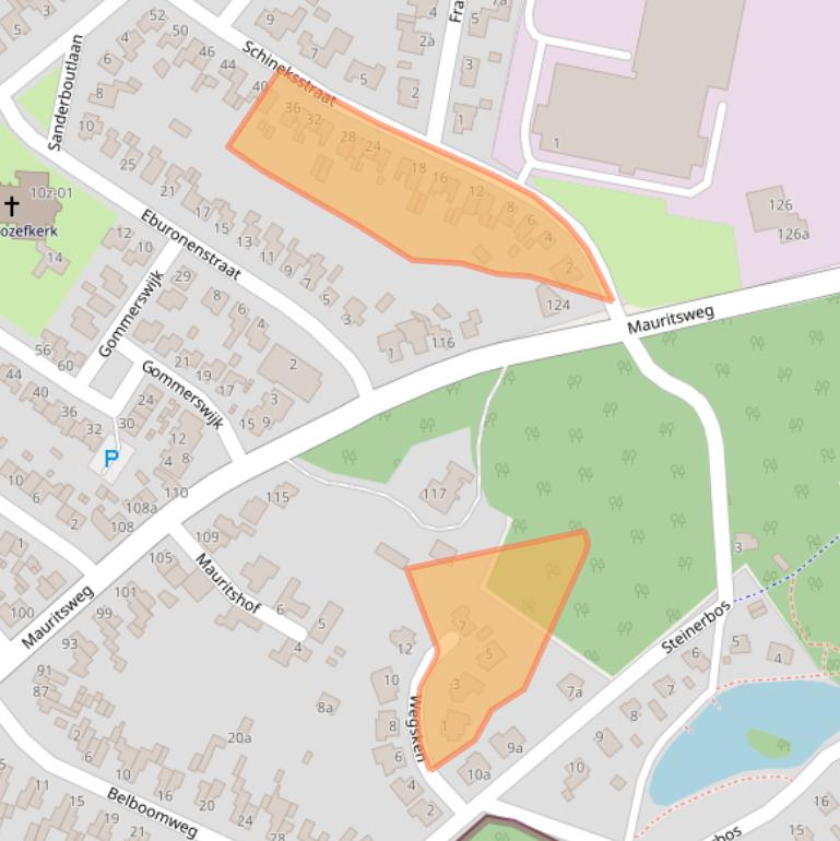 Kaart van postcodegebied 6171AN.