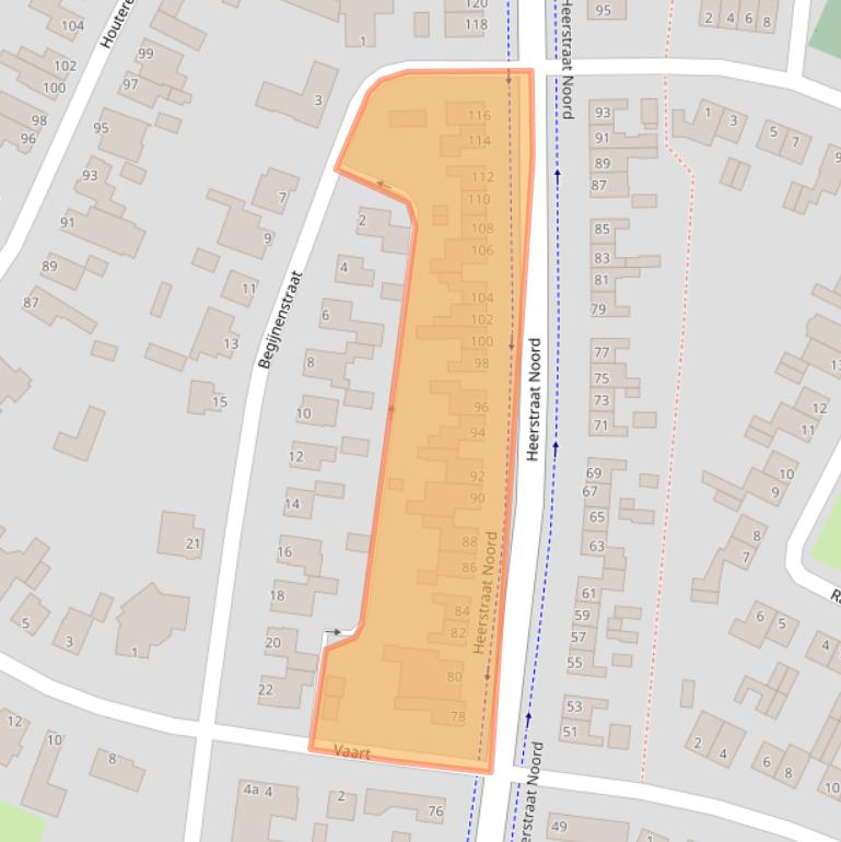 Kaart van postcodegebied 6171CK.