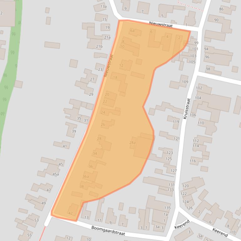 Kaart van postcodegebied 6171GS.