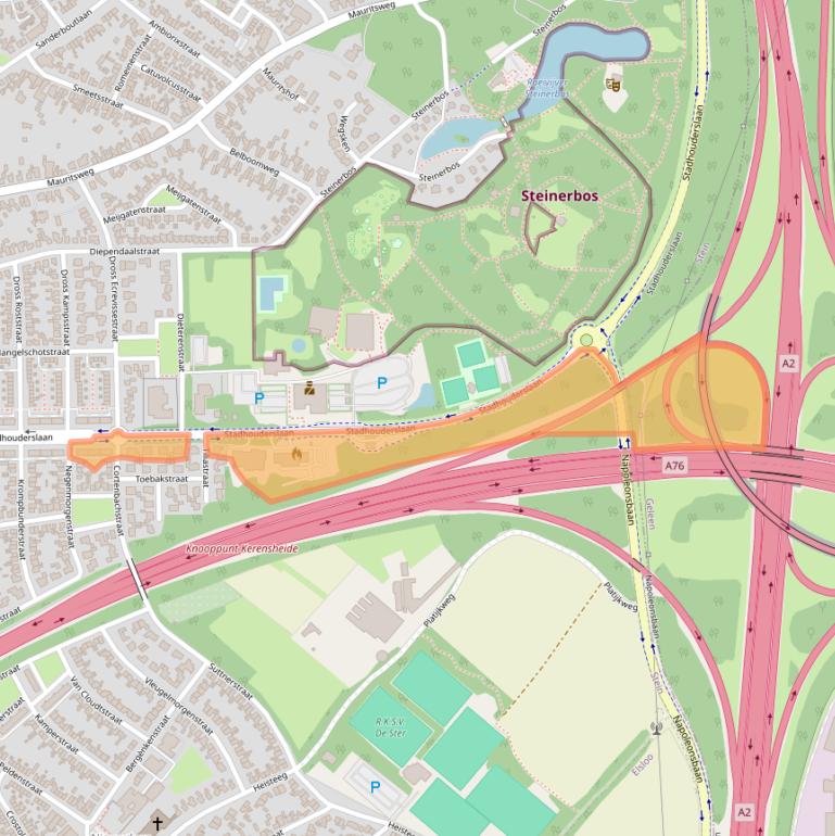 Kaart van postcodegebied 6171KK.