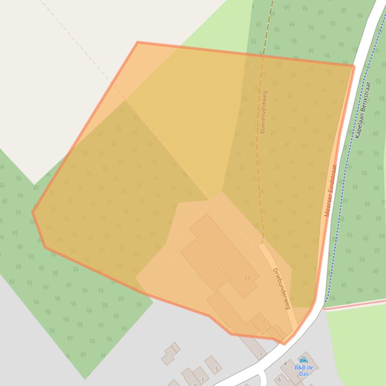 Kaart van postcodegebied 6171PR.