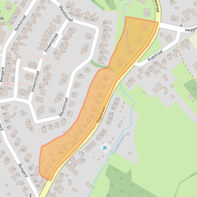 Kaart van postcodegebied 6176AL.