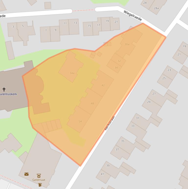 Kaart van postcodegebied 6176AS.