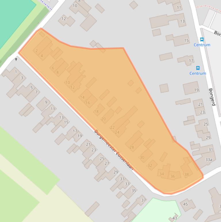 Kaart van postcodegebied 6176BB.