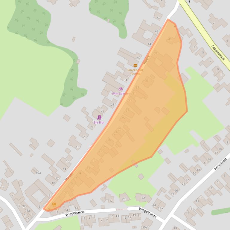 Kaart van postcodegebied 6176BG.