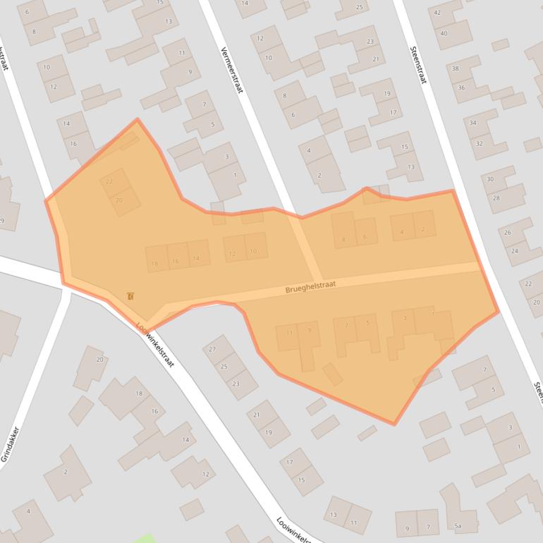 Kaart van postcodegebied 6176CN.