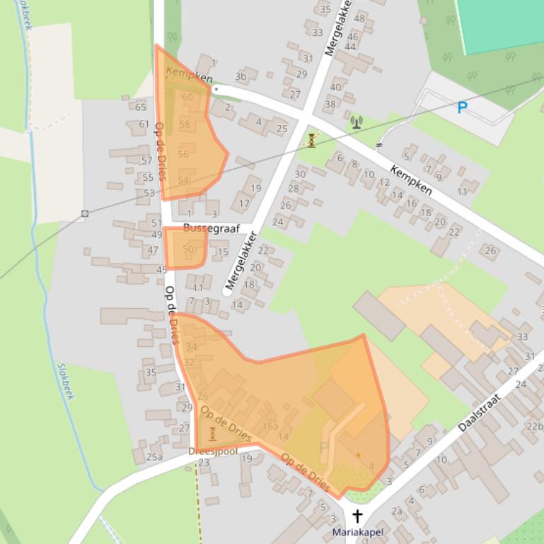 Kaart van postcodegebied 6181JL.