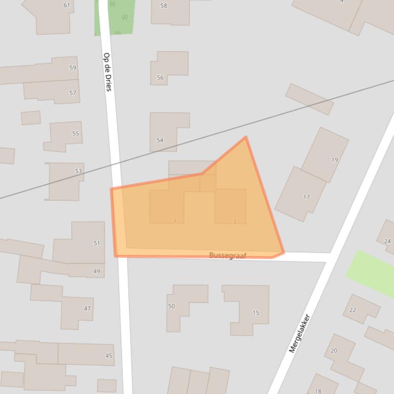 Kaart van postcodegebied 6181JM.