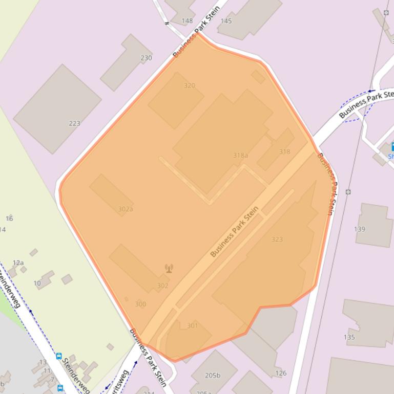 Kaart van postcodegebied 6181MC.