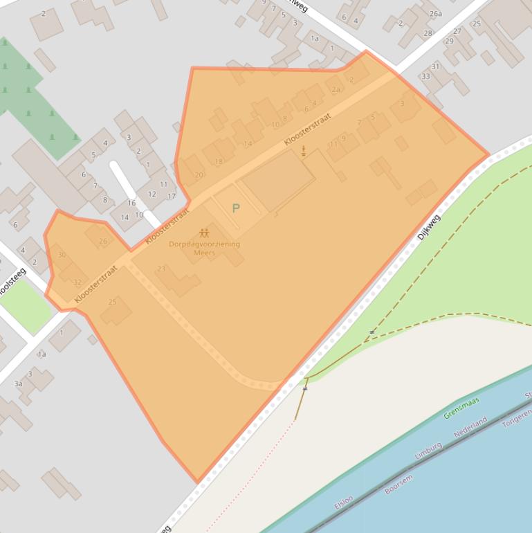 Kaart van postcodegebied 6181NJ.