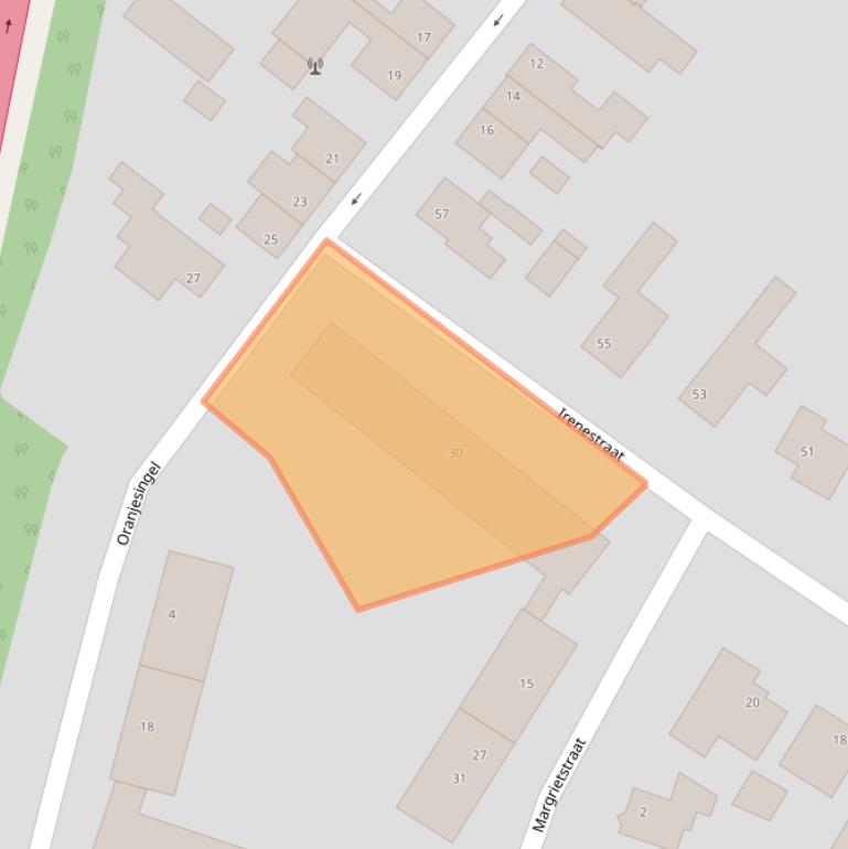 Kaart van postcodegebied 6191AW.