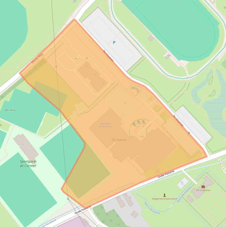 Kaart van postcodegebied 6191HV.