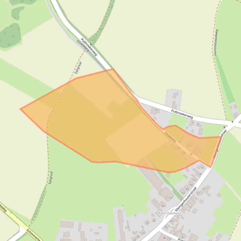 Kaart van postcodegebied 6191PK.