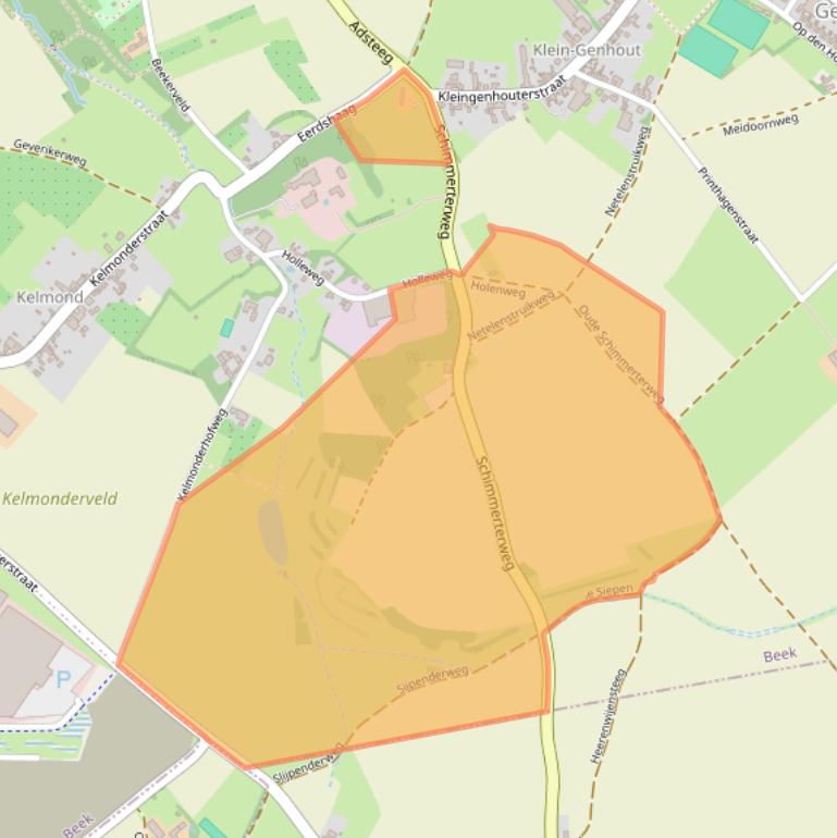 Kaart van postcodegebied 6191PV.