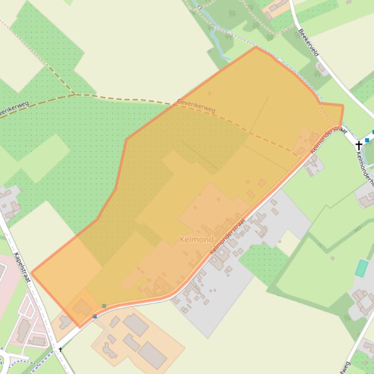 Kaart van postcodegebied 6191RD.