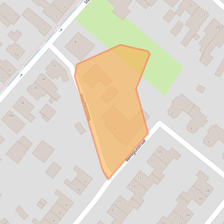 Kaart van postcodegebied 6191SE.