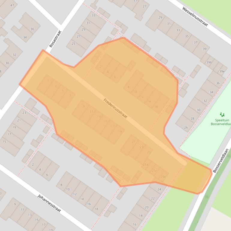 Kaart van postcodegebied 6191SP.