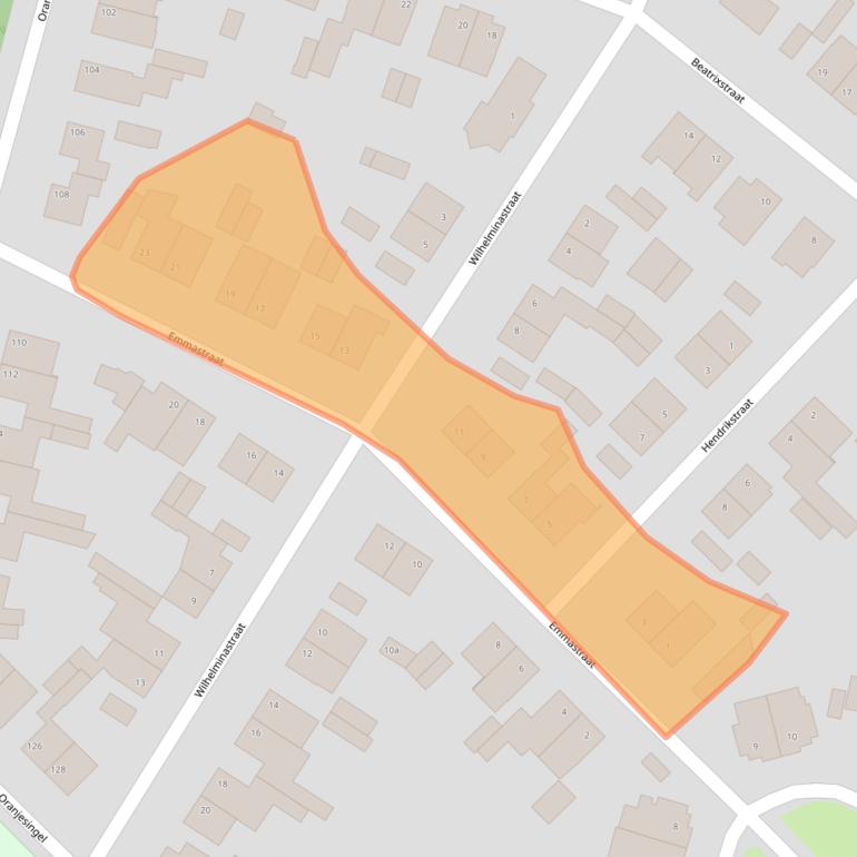 Kaart van postcodegebied 6191XP.