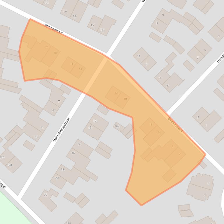 Kaart van postcodegebied 6191XR.