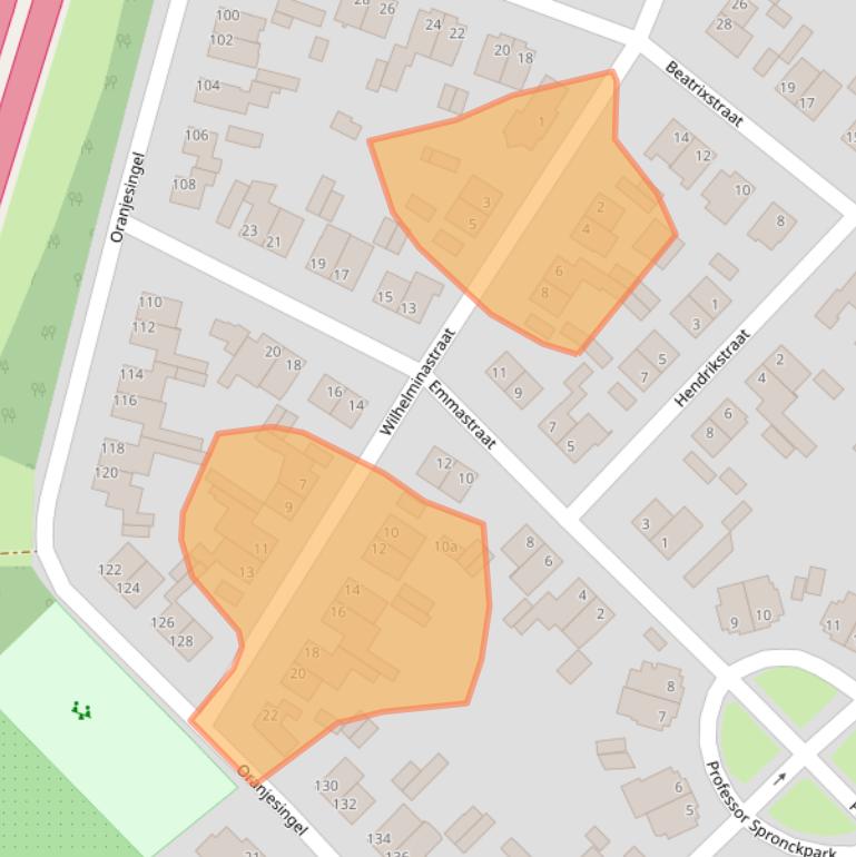 Kaart van postcodegebied 6191XS.