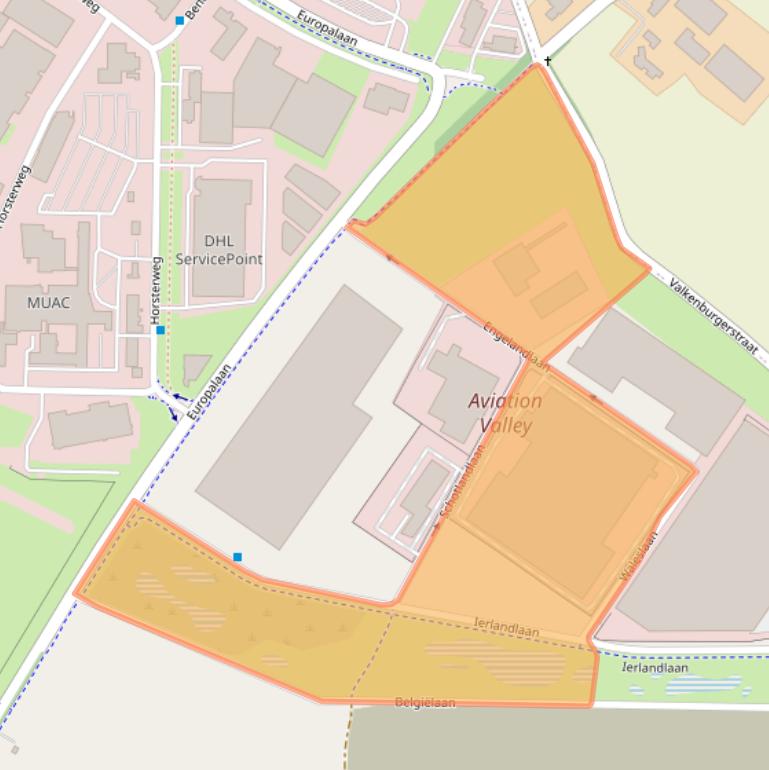 Kaart van postcodegebied 6199AN.