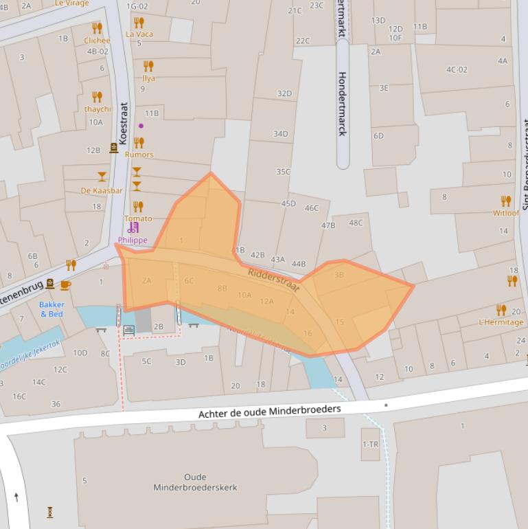 Kaart van postcodegebied 6211HN.