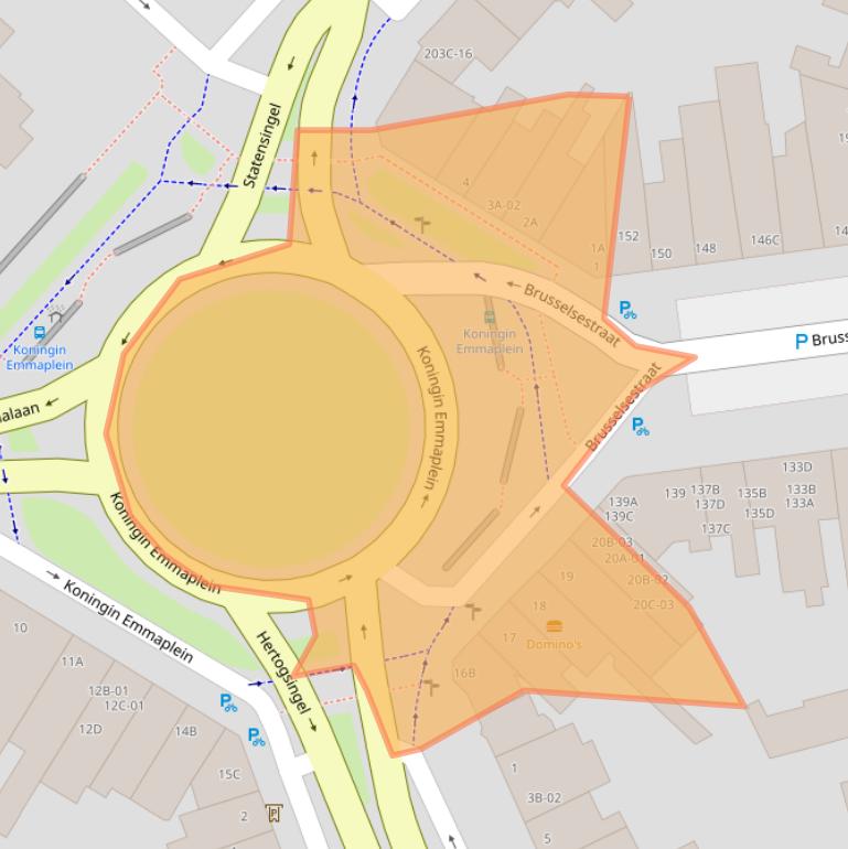 Kaart van postcodegebied 6211NG.