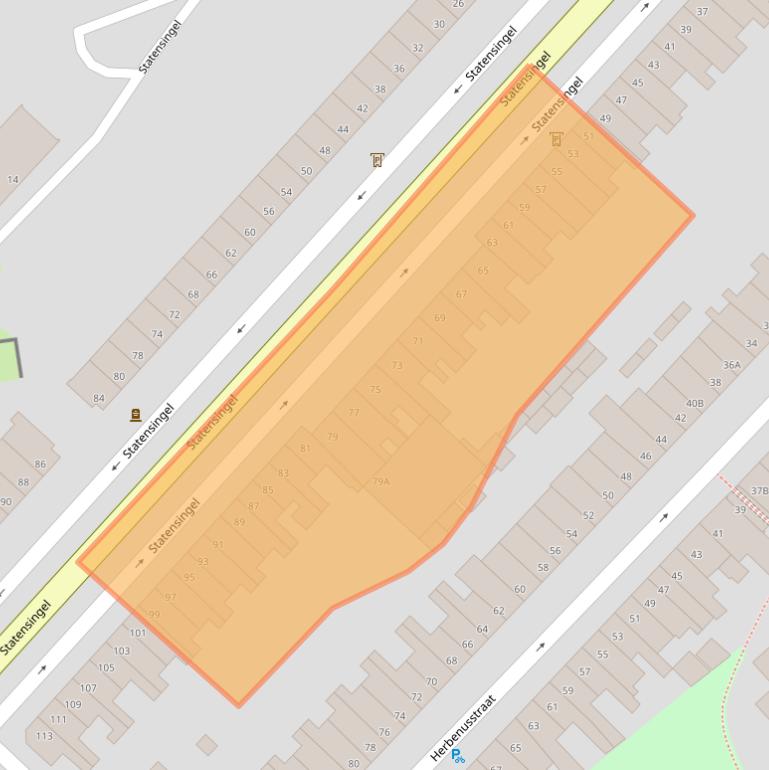 Kaart van postcodegebied 6211PM.