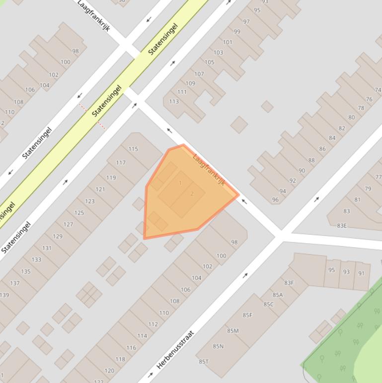 Kaart van postcodegebied 6211PV.