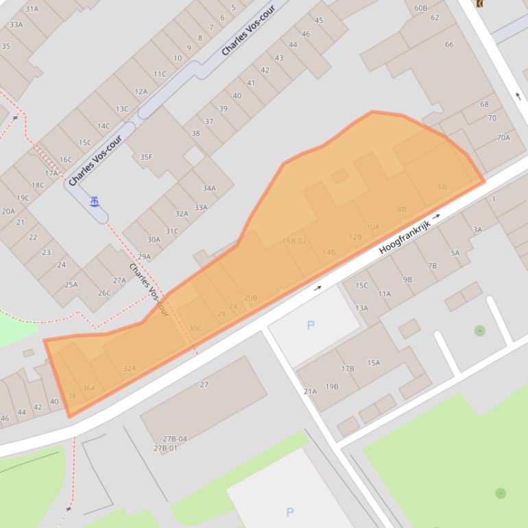 Kaart van postcodegebied 6211RL.