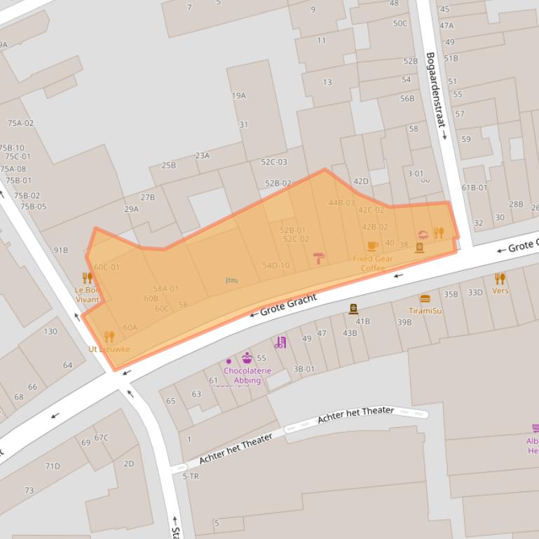 Kaart van postcodegebied 6211SX.