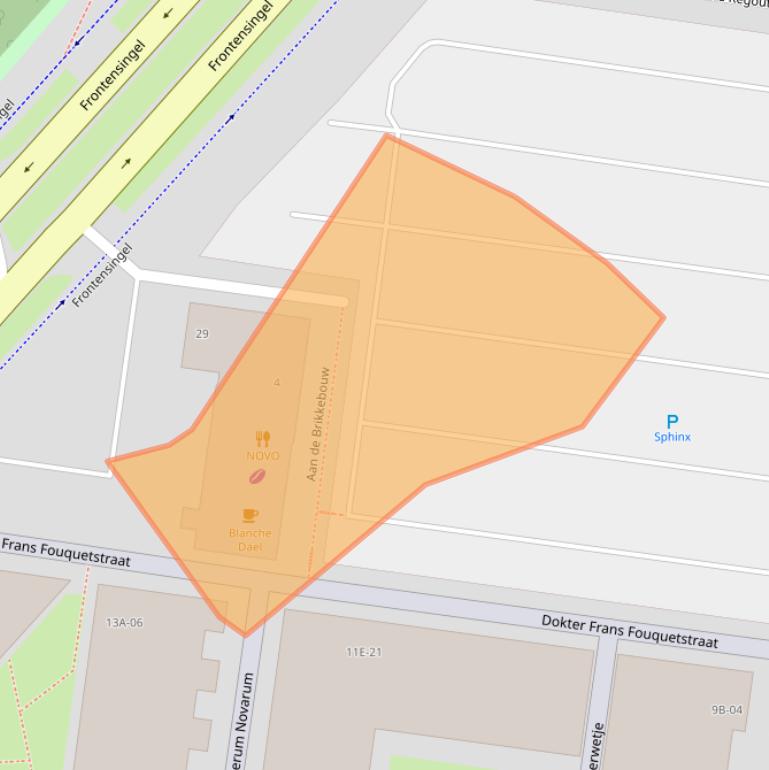 Kaart van postcodegebied 6211XT.